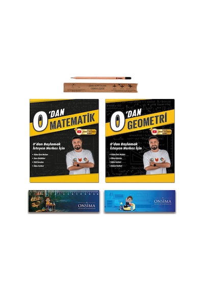 Rehber Matematik 0 Dan Matematik - 0 Dan Geometri Set 2 Kitap
