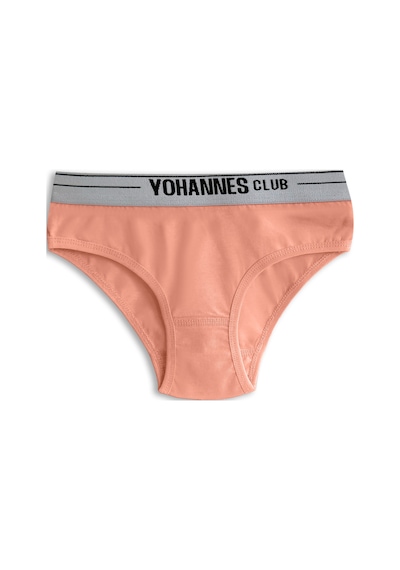 Yohannes Club, Kız Çocuk, Pamuklu Slip&atlet, Alt-üst, 3 Çift Takım, Karışık Renkli Karışık