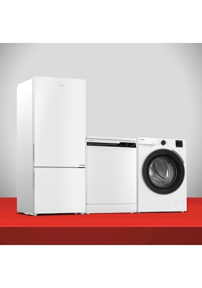 Arçelik 274533 MB + A 710 B + 8100 MX Neptün Beyaz Çeyiz Paketi