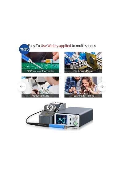 T3a-t245 200w Akıllı Dijital Havya İstasyonu 3 Uçlu - 938180728
