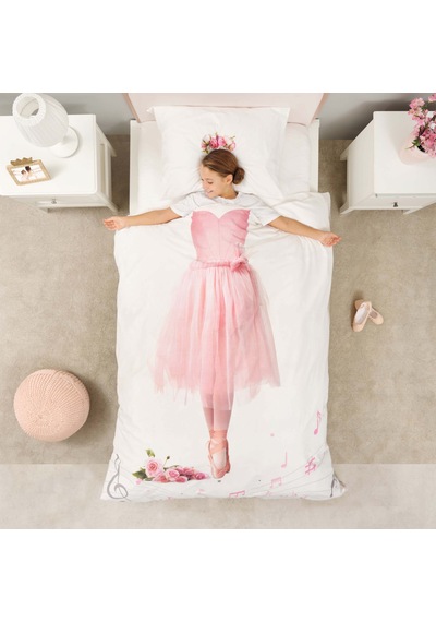 Karaca Home Young Ballerina %100 Pamuk Tek Kişilik Nevresim Takımı