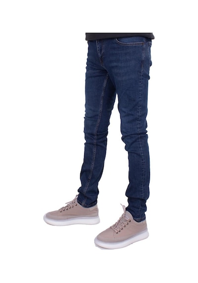 Twister Panama 750-01 Lacivert Düşük Bel Dar Paça Erkek Jeans Pantolon 001