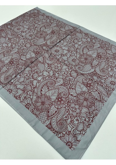 Qashka Soft Pamuklu Şal Etro Desen Lbd1102-42535 Çok Renkli
