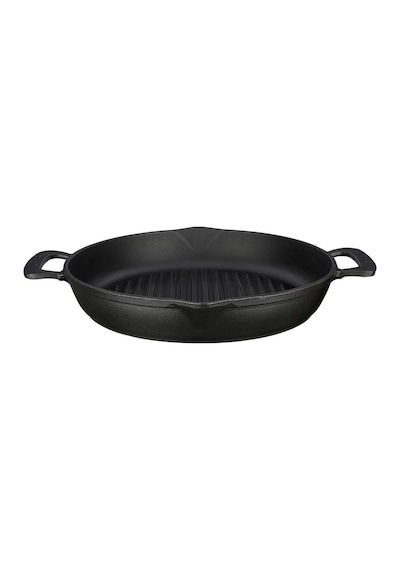 Lava Izgara Tava Döküm Demir 32 Cm Yuvarlak