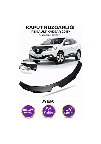 Renault Kadjar Kaput Rüzgarlığı 2015