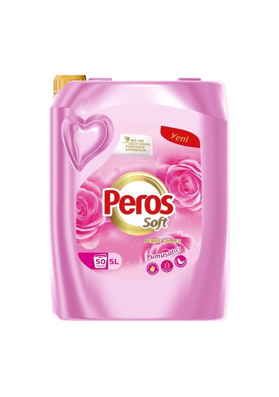 Soft Yumuşatacı Pembe Güller 5000 Ml 0.75 LT - 2.5 LT - 12 KG