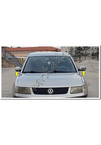 Db Chrome Vw Passat 3b Krom Ayna Kapağı 1997 - 2004 2 Parça Abs Kro