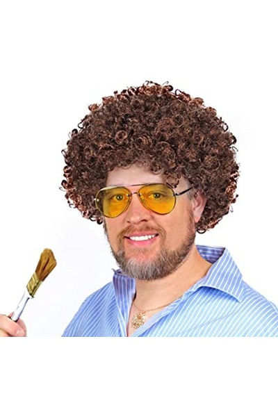 Bob Ross Bonus Peruk Kahverengi Renk 120 Gr - 148 Açık Gri