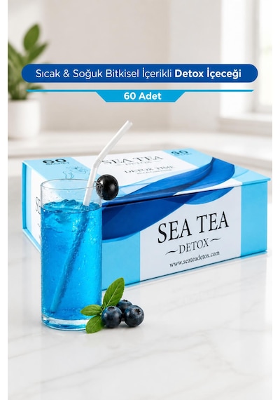 Sea Tea Bitkisel Çay Sıcak & Soğuk Form Çayı 60'lı