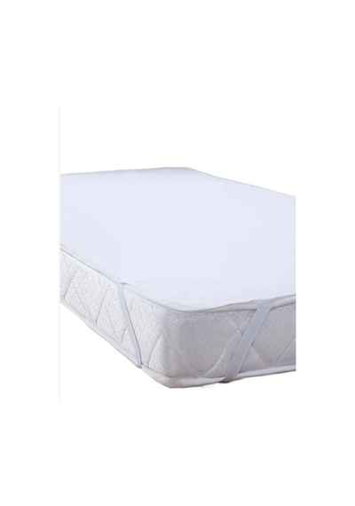Altın Karma Tek Kişilik Alez 90x200 Cm Micro Kumaş Sıvı Geçirmez Beyaz