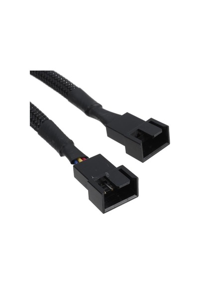 5025 Fan Çoklayıcı 2 Port Y Pwm 4 Pin Splitter Çoklayıcı Switch Kablosu