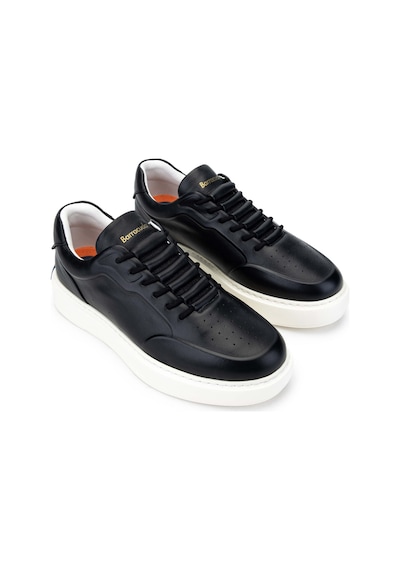 Barracuda Erkek Hakiki Deri Siyah/siyah Sneakers & Spor Ayakkabı 511 Bu3510a Erk Ayk Y24 Black/black Çok Renkli