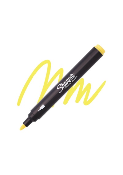 Sharpie Creative Akrilik Kalem Sarı- Mermi Uçlu Sarı
