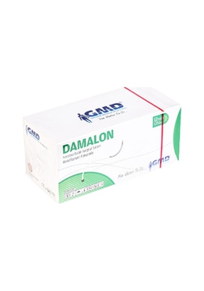 Gmd Damalon Emilmeyen Sütur Naylon Monofilament 4.0 Tersine Keskin 12'li