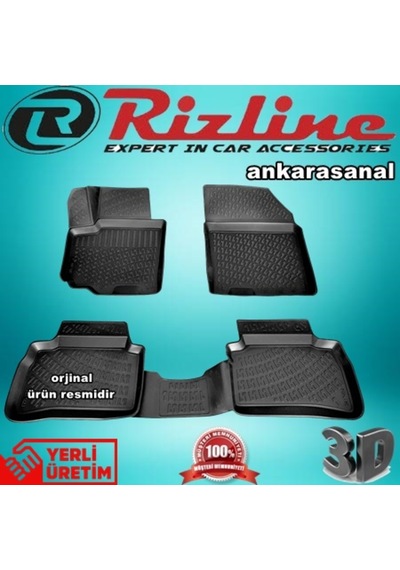 Rizline Suzuki Swift 3D Paspas Havuzlu Siyah 2010-2017 Arası N11.32722