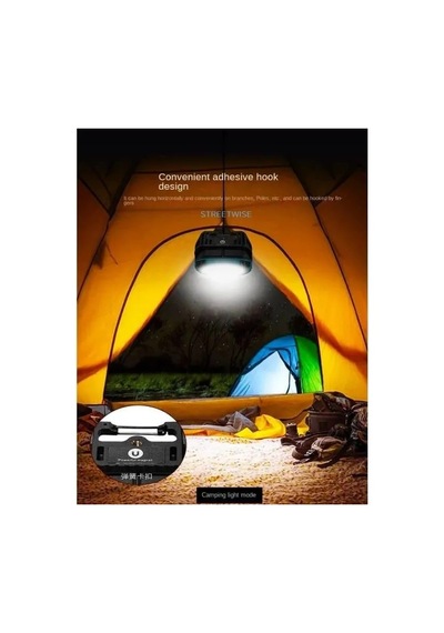 Jenerik Wison Ws-582 Powerbank Özellikli Tripod Bağlantılı Mıknatıslı 3500 Lümen Usb Şarjlı Çalışma