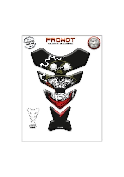 Universal Motosiklet Tank Pad 3d Sticker 0247 Diğer