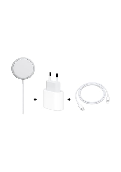 3 In 1 Apple Uyumlu iPhone 12 Serisi Magsafe Şarj Ve 20w Pd Hızlı Şarj Seti