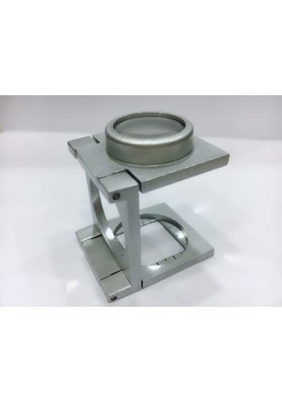 20 Mm Büyüteç Lup Dokumacı Büyüteci Full Çelik Katlanabilir Th9007a