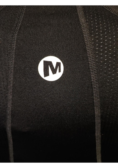 Merrell M3till Till Koşu Siyah Erkek T-shirt Siyah