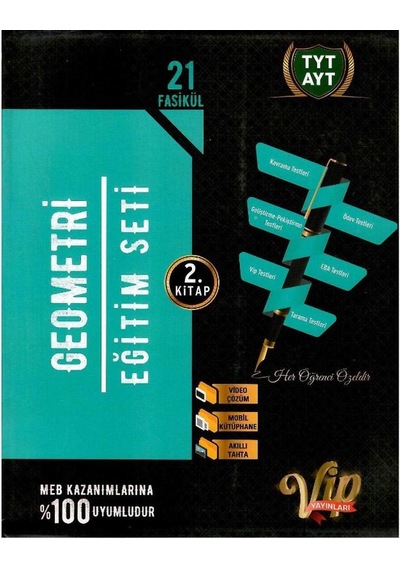 Vip Yayınları Tyt-ayt Geometri Anlatım Fasikülleri 2.kitap Fasikül 30'dan Başlar 2.kitap