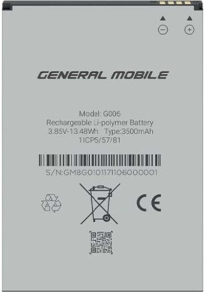 Gm8 Go Gm9 Go 3500mah  Batarya Pil