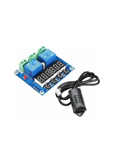 XH-M452 / ZFX-452 Termostat Sıcaklık Nem Denetleyici Modülü (Çift DC 12V LED Dijital Ekran ile)