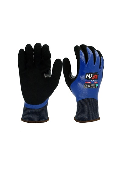 Hanvo Nxg C-5136 D Kesilme Dirençli Q Destekli Full Nitril Montaj Eldiveni