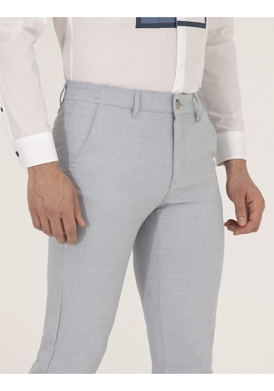 Pierre Cardin Erkek Açık Mavi Kanvas / Chino Pantolon 50271248-vr003 Açık Mavi