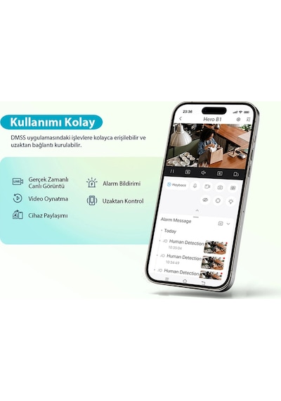 Hero B1 Akıllı Kamera - 2k 3mp Akıllı Wifi Kamera Kablosuz Ev Kamerası Dahua Türkiye