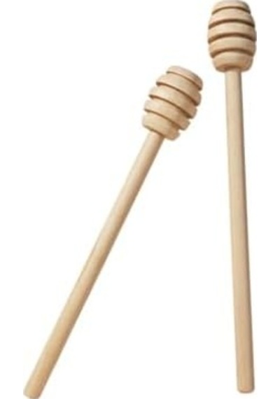 Ahşap Bal Kaşığı, İkili Set, Doğal Renk, Tahta, Bal Servis Kepçesi, Çay Ve Kahvaltı İçin