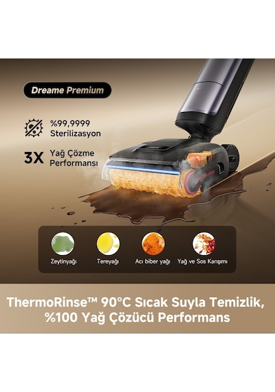 Dreame H16 Pro Steam Islak ve Kuru Süpürge