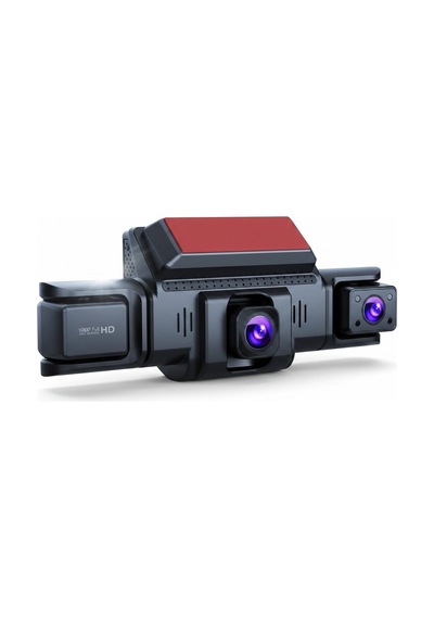 4-camera Dvr With Rearview Camera, 64gb, Wi-fi