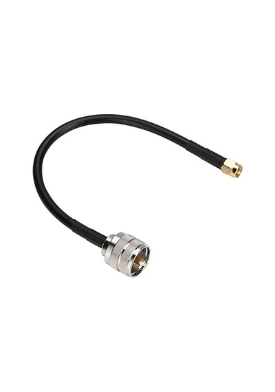 Zetiling Koaksiyel Kablo Hattı, 20 Cm Sma Pl259 Erkek - Uhf Pl259 Erkek Düz Rf Pigtail Koaksiyel Kablo