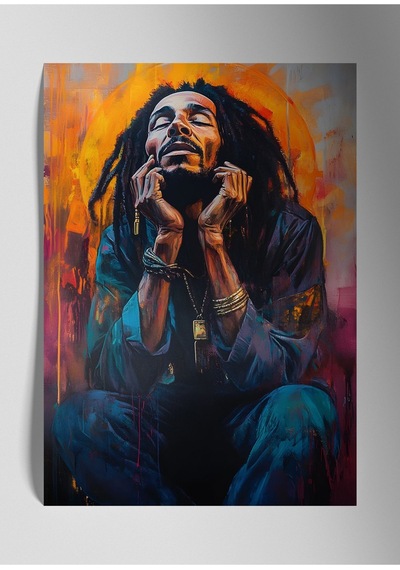 Bob Marley - Metal Tablo