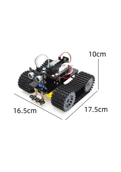 Arduino Robot Araba Kiti 2wd Paletli 38in1 Stem Eğitim Seti Bluetooth Kontrollü Programlanabilir