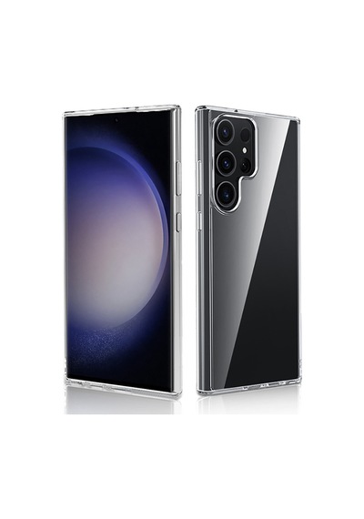 Zore Galaxy S25 Ultra Uyumlu Kılıf Nvth Droga Kapak-şeffaf Şeffaf