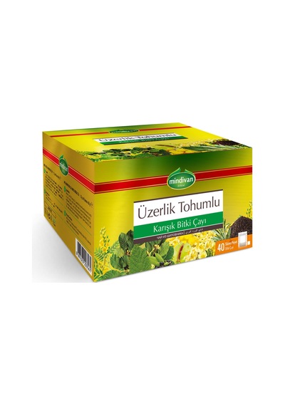 Mindivan Üzerlik Tohumlu Karışık Bitki Süzen Poşet Çay 40 x 1.5 G