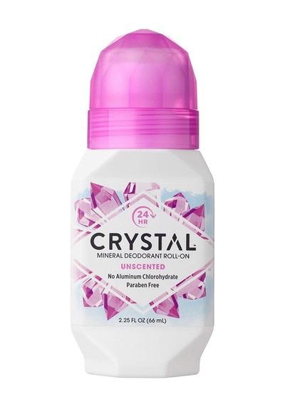 Crystal Mineral Unscented 24H Roll-On Deodorant 66 ML
