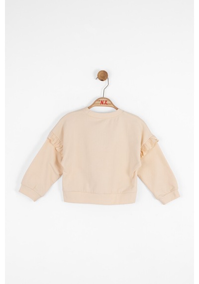 Xo Kids Kız Çocuk Sweatshirt 9ay-4 Yaş 37622 Krem