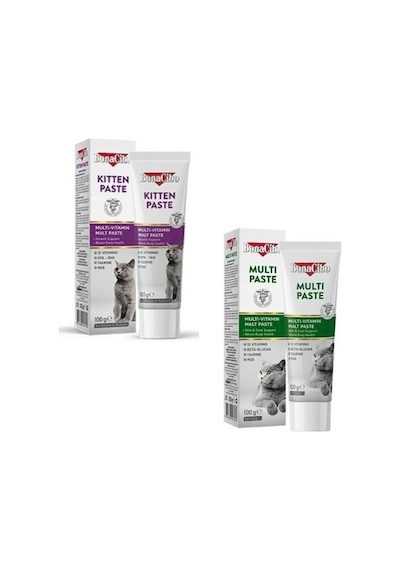 Yavru Ve Yetişkin Kedi Vitamin Seti - Büyüme Desteği Ve Kitten & Multi