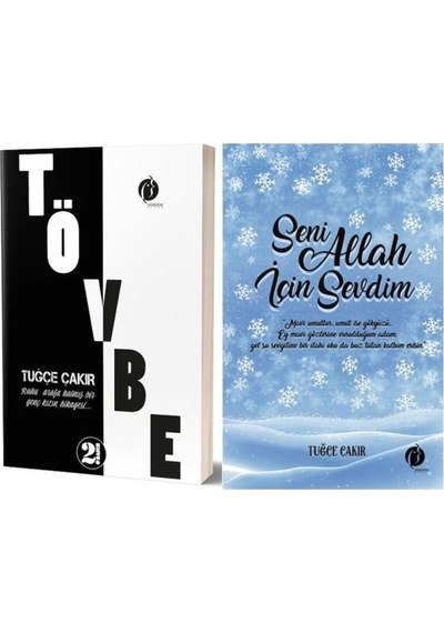 Tövbe - Seni Allah Için Sevdim 2 Kitap Takım - Tuğçe Çakır