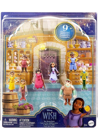 Disney Wish The Teens Mini Karakter Seti Hpx36