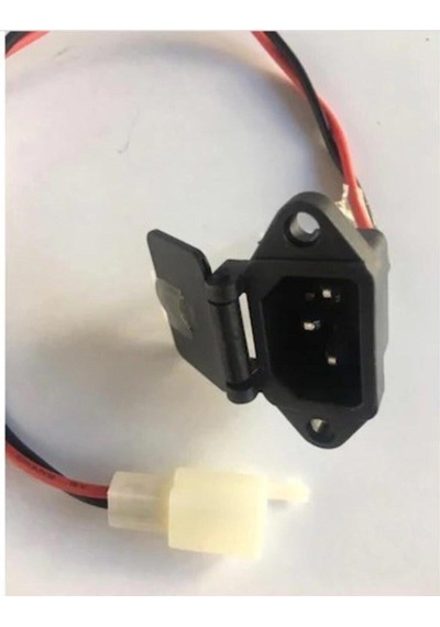 Elektrikli Bisiklet Şarj Soketi Kapaklı Kablolu