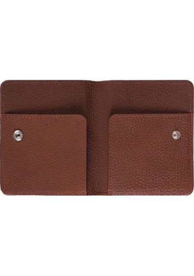 Damy Hakiki Deri Unisex Kartlık 512mg - Taba