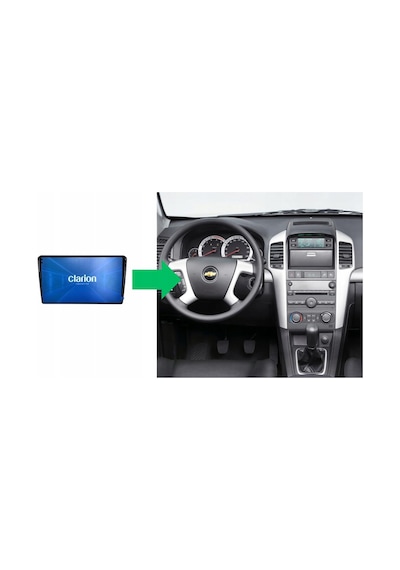 Chevrolet Captiva Alta Takılan Android Multimedya Sistemi 4-64 Clarion 2006-2010 9"