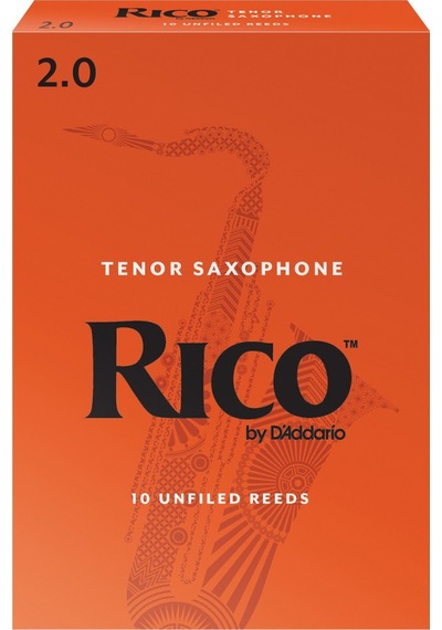 D'addario Rka1020 Rico Orange Box Tenor Saksafon Kamışı No: 2.0 Başlangıç/eğitim - 10'lu Paket Kolay Üfleme, Turuncu Kutu Efsanesi Ve Ekonomik Seçim