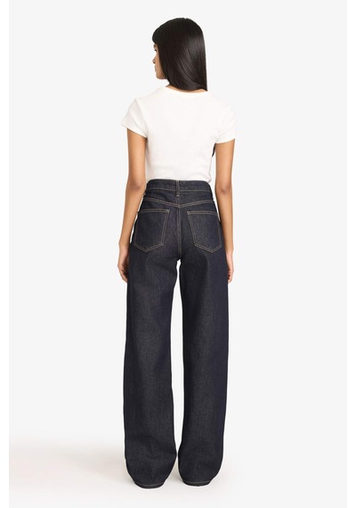 Defacto Straight Wide Fit Yüksek Bel Geniş Bol Paça Uzun Jean Pantolon D5123ax26spnm82 Mavi-nm82 Defacto Straight Wide Fit Yüksek Bel Geniş Bol Paça Uzun Jean Pantolon D5123ax26spnm82 Mavi-nm82