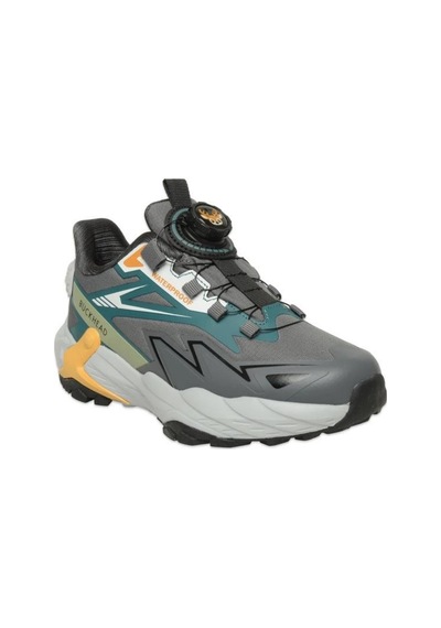 Buckhead Buck3055 Gri Çocuk Su Geçirmez Outdoor Ayakkabı Gri