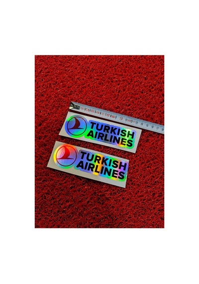 Turkısh Aırlance Hologram 2 Adet Sticker Oto-moto Aksesuar